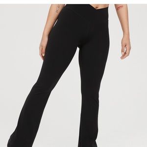 Aerie OFFLINE Real Me High Crossover Flare Leggings
